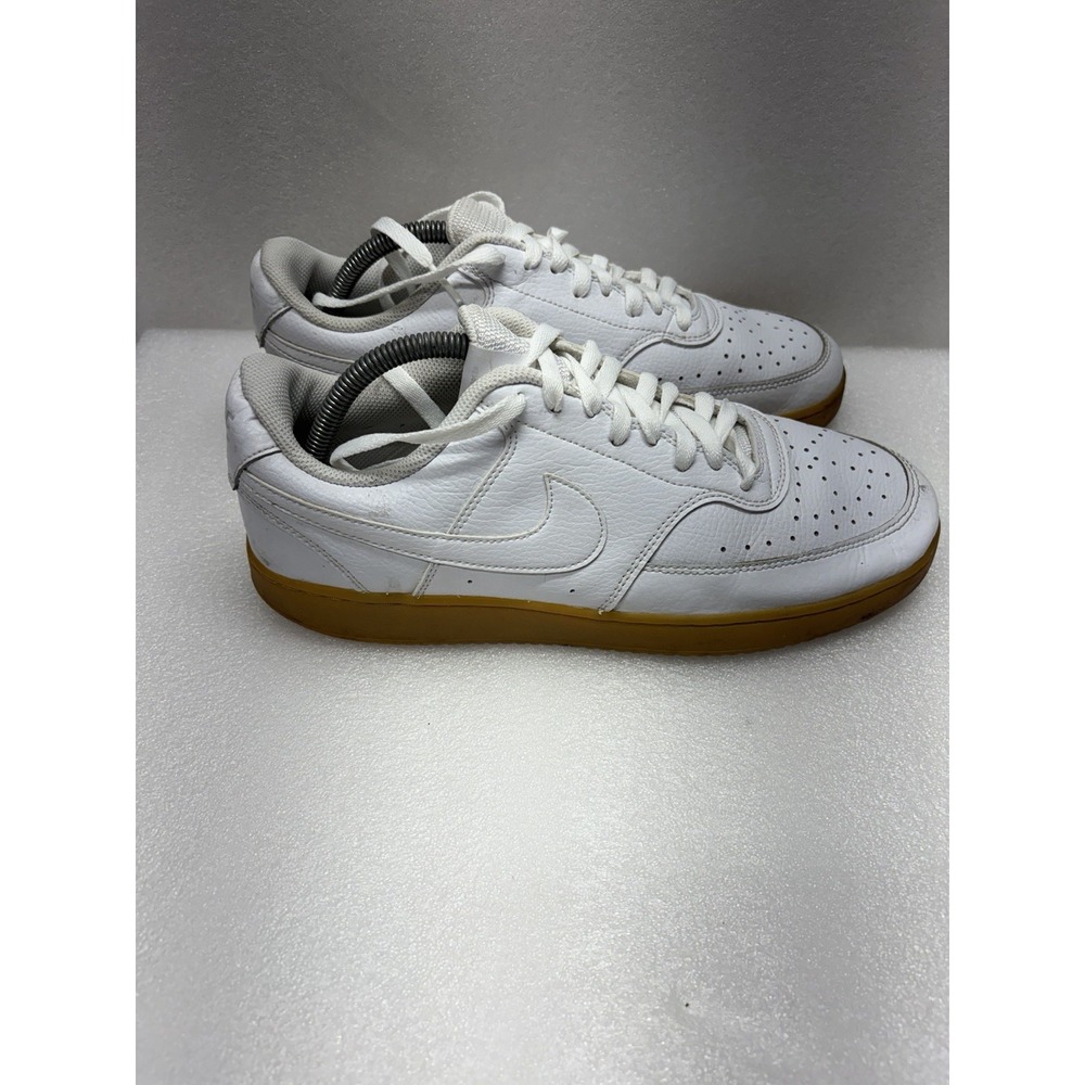 Nike Court Vision Low Men's White Photon Sneakers Size 10.5 Shoes CD5463-105